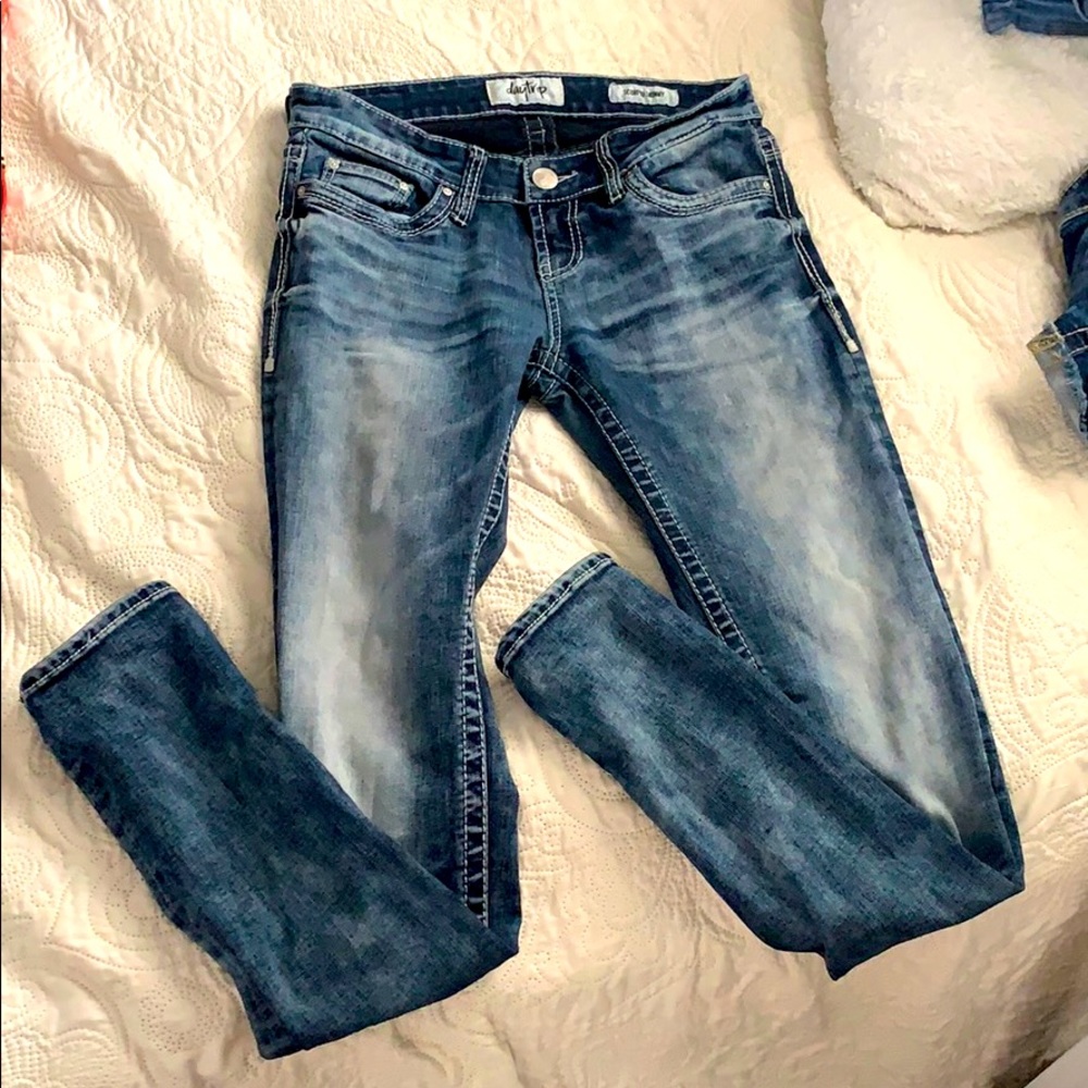 Day trip regular length skinny denim jean